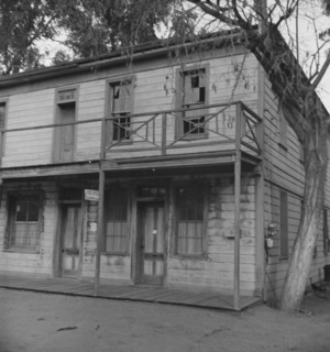 Architectural survivals, Clayton, California, 1938. Creator: Dorothea Lange.
