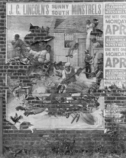 Minstrel poster, Alabama, 1936. Creator: Walker Evans.