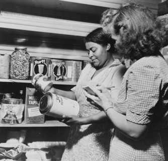A child care center opened September 15, 1942 for thirty children, New Britain, Connecticut, 1943. Creator: Gordon Parks.