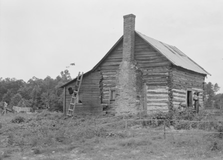 Possibly: Negro sharecropper house, Person County, North Carolina, 1939. Creator: Dorothea Lange.