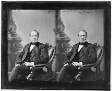 Senator Isaac Peckham Christiancy of Michigan, 1865-1880. Creator: Unknown.