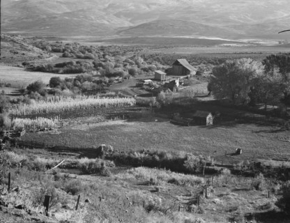 Squaw Valley farm, Gem County, Idaho, 1939. Creator: Dorothea Lange.