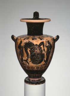 Hydria (Water Jar), about 515-500 BCE. Creator: Leagros Group.