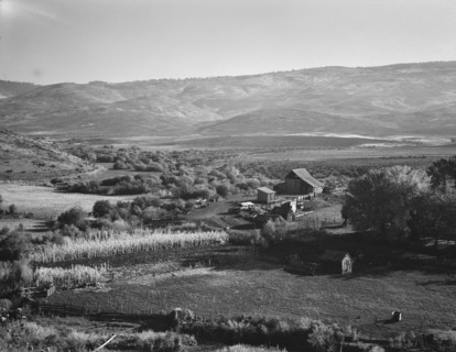 Squaw Valley farm, Gem County, Idaho, 1939. Creator: Dorothea Lange.