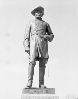 Vicksburg battlefield monument, Mississippi, 1936. Creator: Walker Evans.
