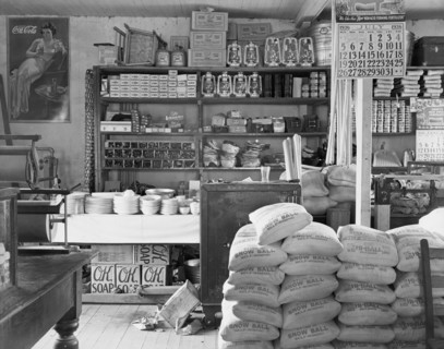 General store interior, Moundville, Alabama, 1936. Creator: Walker Evans.