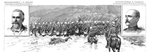 ''Notes in the Black Mountains and Sikkim Campaign's, Northern India; Northumberland Fusiliers fordi Creator: Unknown.