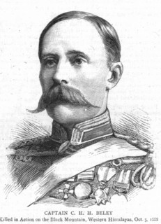 ''Captain C.H.H. Beley; Killed in action on the Black Mountain, Western Himalayas, October 5th 1888' Creator: Unknown.