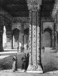 'Great Hall of the Dewan Khâs in the Palace of Delhi', c1891. Creator: James Grant.