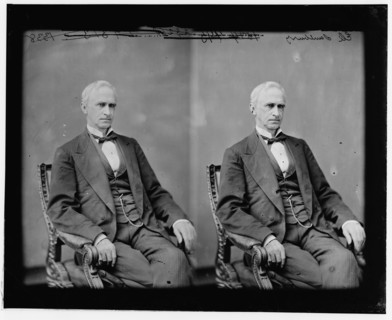 Senator Eli Saulsbury of Delaware, 1865-1880. Creator: Unknown.