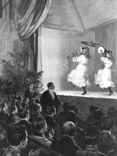 ''A Cigarette Concert held at the Honourable Artillery Company's Headquarters, Finsbury...', 1890. Creator: Unknown.