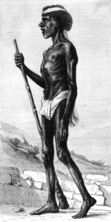 'The Djangâl, a Savage of the Sirgouja', c1891. Creator: James Grant.