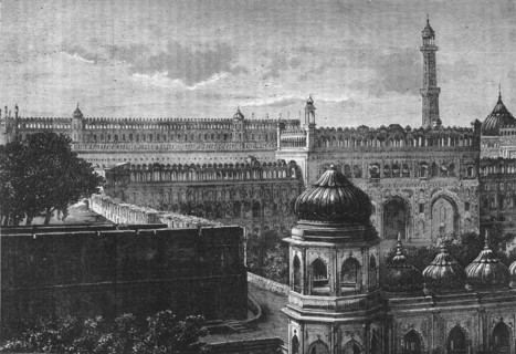 'View of the Great Imambara, Lucknow', c1891. Creator: James Grant.