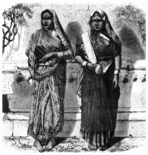 'Low Caste Hindoo Women of Bombay', c1891. Creator: James Grant.