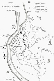 'Plan of the Battle of Sobraon', c1891. Creator: James Grant.