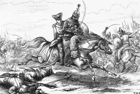 'Escape of Lieutenant Goreham', c1891. Creator: James Grant.