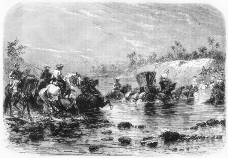 'Passage of an Indian River', c1891. Creator: James Grant.
