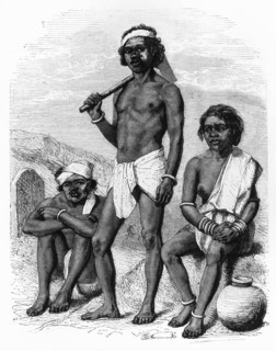 'Group of Gonds or Gounds', c1891. Creator: James Grant.