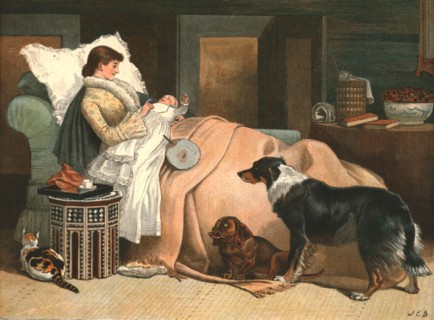 ''Should Auld Acquaintance be Forgot; After J.C.Dollman, R.I.', 1888. Creator: Unknown.