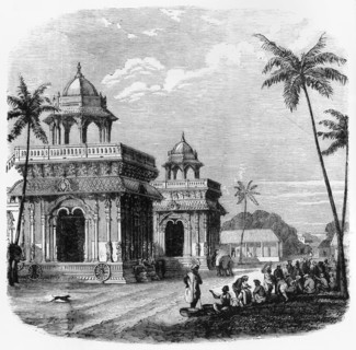 'The Palace of Tanjore', c1891. Creator: James Grant.