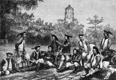 'Chinese Artillerists', c1891. Creator: James Grant.