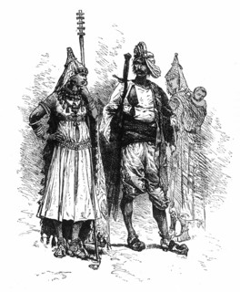 'Group of Brinjarries', c1891. Creator: James Grant.