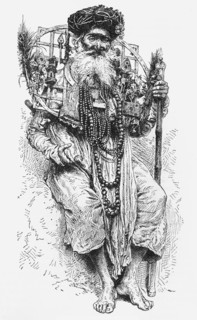 'Religious Mendicant', c1891. Creator: James Grant.