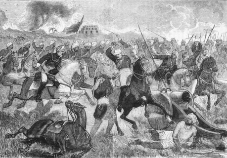'Fitzgerald's Charge', c1891. Creator: James Grant.