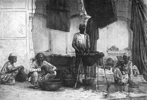 'Dyers of Lucknow', c1891. Creator: James Grant.