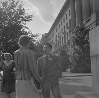 International student assembly, Washington, D.C, 1942. Creator: Gordon Parks.