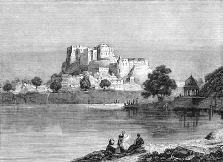 'View of Jeypore', c1891. Creator: James Grant.