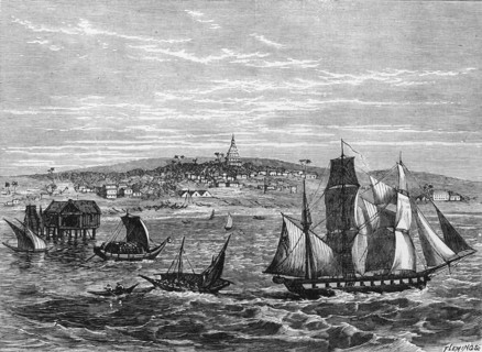 'View of Rangoon', c1891. Creator: James Grant.