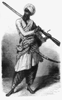 'A Sikh Soldier', c1891. Creator: James Grant.