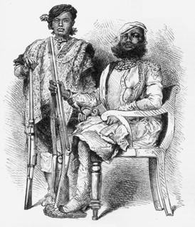'Indian Nobles', c1891. Creator: James Grant.