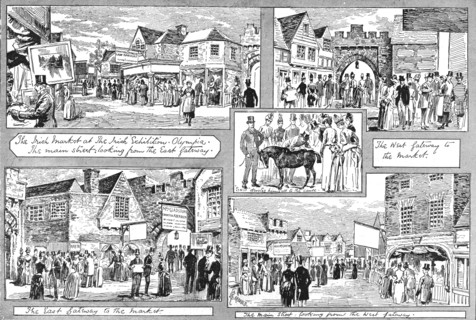 ''The Fancy Fair at the Irish Exhibition, Olympia', 1888. Creator: Unknown.