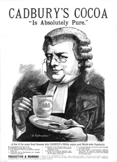 '' Cadbury's Cocoa "Is Absolutely Pure." ', 1888. Creator: Unknown.