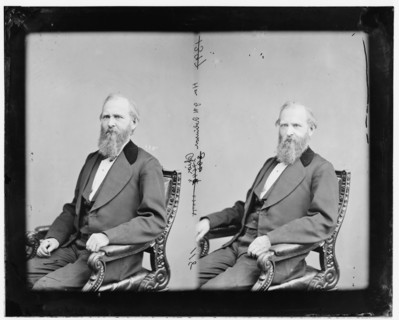 James Wallace Robinson of Ohio, 1865-1880. Creator: Unknown.