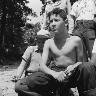 Aw nuts, Camp Nathan Hale, Southfields, New York, 1943. Creator: Gordon Parks.