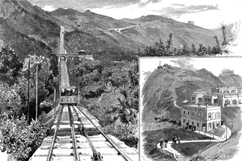 ''New High Level Tramway at Hong Kong', 1888. Creator: Unknown.