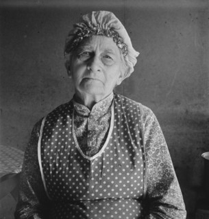 Soper grandmother, who lives with family, FSA borrower, Willow Creek area, Oregon, 1939. Creator: Dorothea Lange.