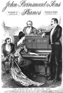 ''John Brinsmead & Sons Pianos', 1888. Creator: Unknown.