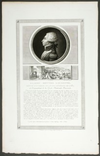 Gilbert Mottier Lafayette, Deputy State General of Auvergne, from Tableaux historique..., 1798–1804. Creator: Charles Francois Gabriel Levachez.