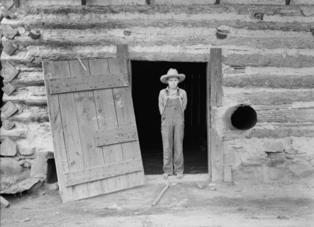 Ten year old son of tobacco sharecropper..., Granville County, North Carolina, 1939. Creator: Dorothea Lange.