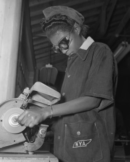 Bethune-Cookman College, Daytona Beach, Florida, 1943. Creator: Gordon Parks.