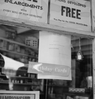 Across the counter is Ghost Town Café, Vader, Lewis County, Western Washington, 1939. Creator: Dorothea Lange.