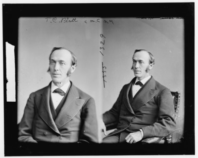 Senator Thomas Collier Platt of New York, 1865-1880. Creator: Unknown.