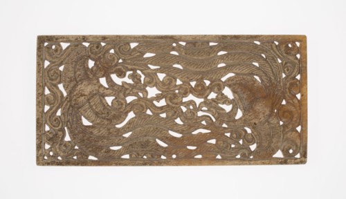 Plaque with Openwork Phoenix, Five Dynasties period / Yuan dynasty, 10th/14th century. Creator: Unknown.