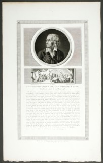 Chalier, 'Procureur' of the Lyon Commune, from Tableaux historiques de la Révolution ..., 1798–1804. Creator: Charles Francois Gabriel Levachez.