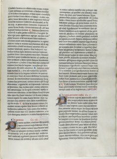 Folio Twelve from Burchard of Sion's De locis ac mirabilibus mundi, or an Illuminated G..., c. 1460. Creator: Burchard of Mount Sion.
