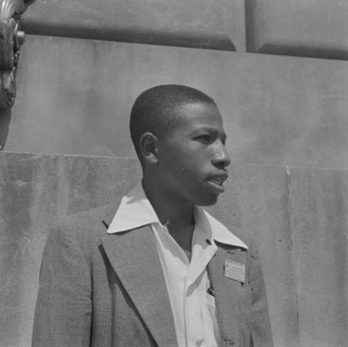 International student assembly, Washington, D.C, 1942. Creator: Gordon Parks.